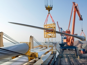 Handling of wind power stations